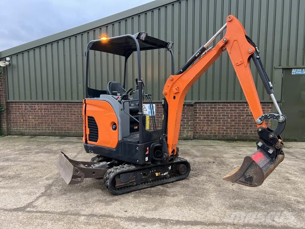 Bobcat E17 Mini ekskavatörler, 7 tona dek