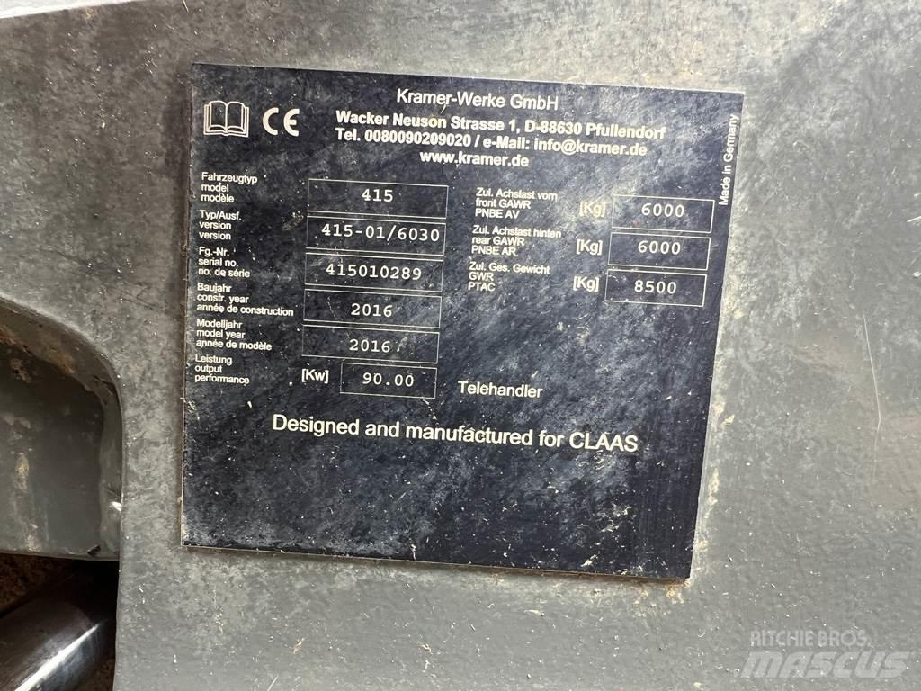 CLAAS 6030 Tarimsal teleskopik yükleyiciler