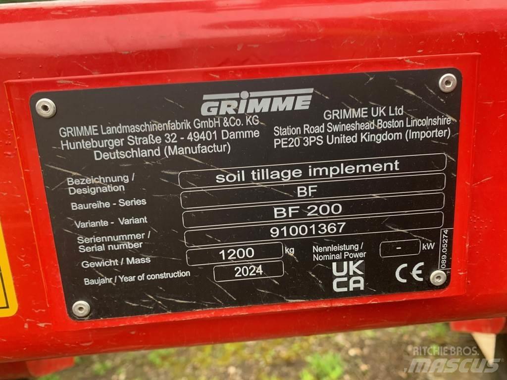 Grimme BFL200 Diger tarim makinalari