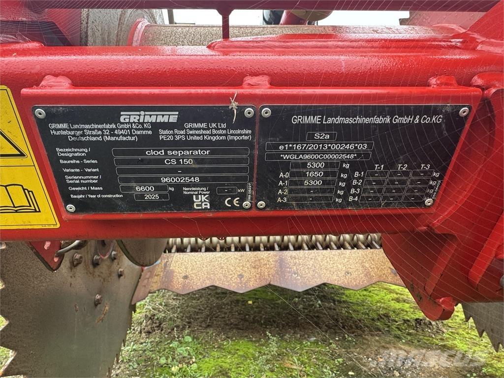 Grimme CS150XL Diger tarim makinalari