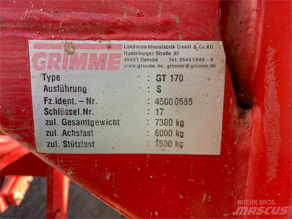 Grimme GT170S Patates hasat makinalari