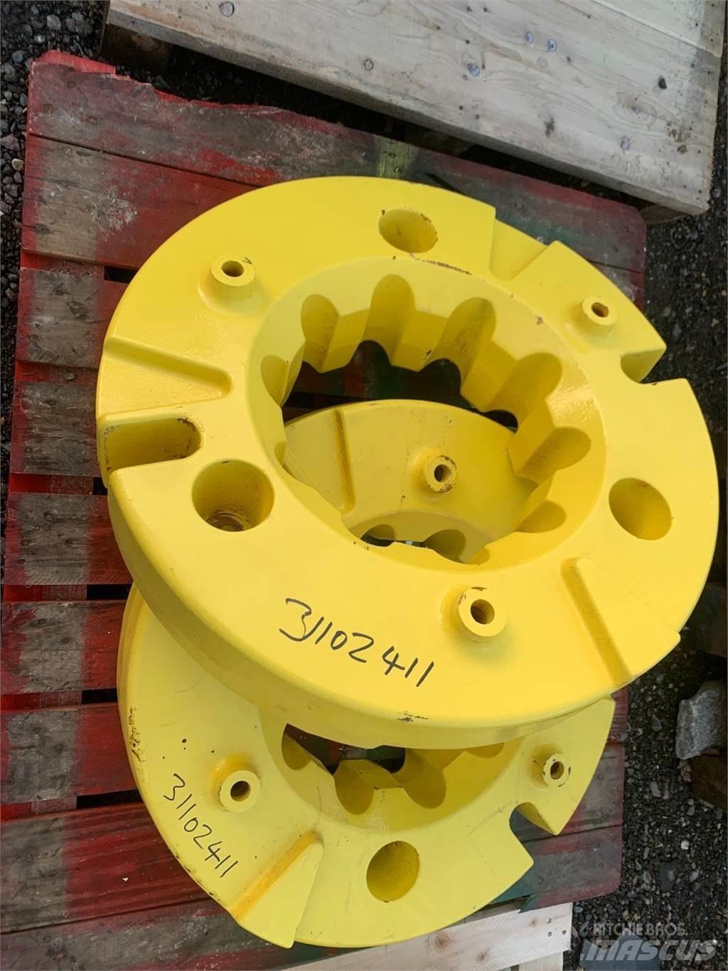 John Deere 600KG Tekerlekler