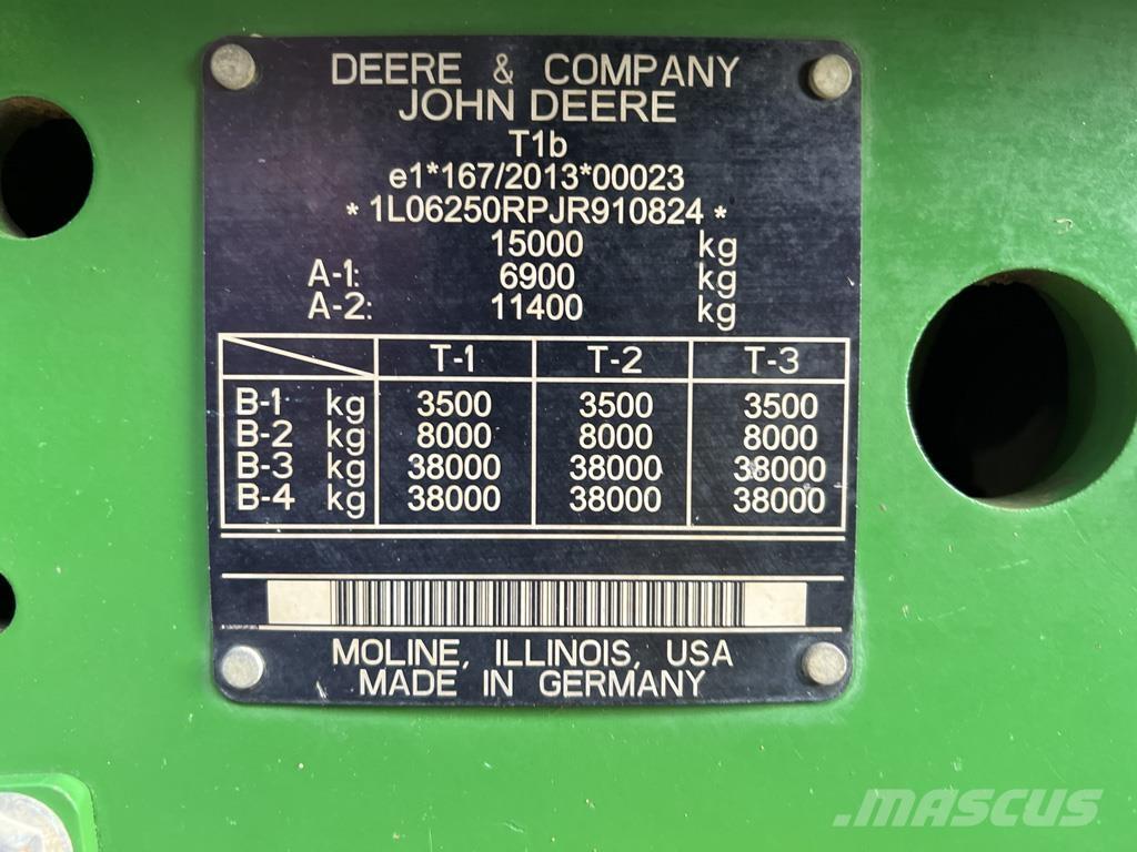 John Deere 6250R Traktörler