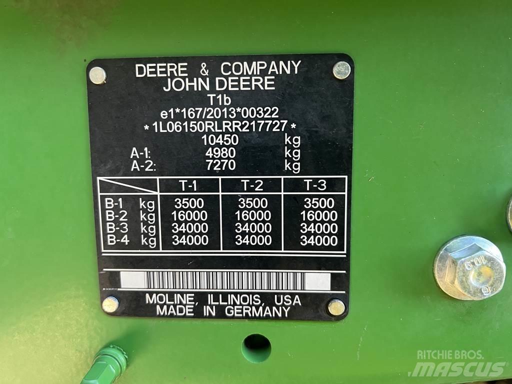 John Deere 6R150 Traktörler