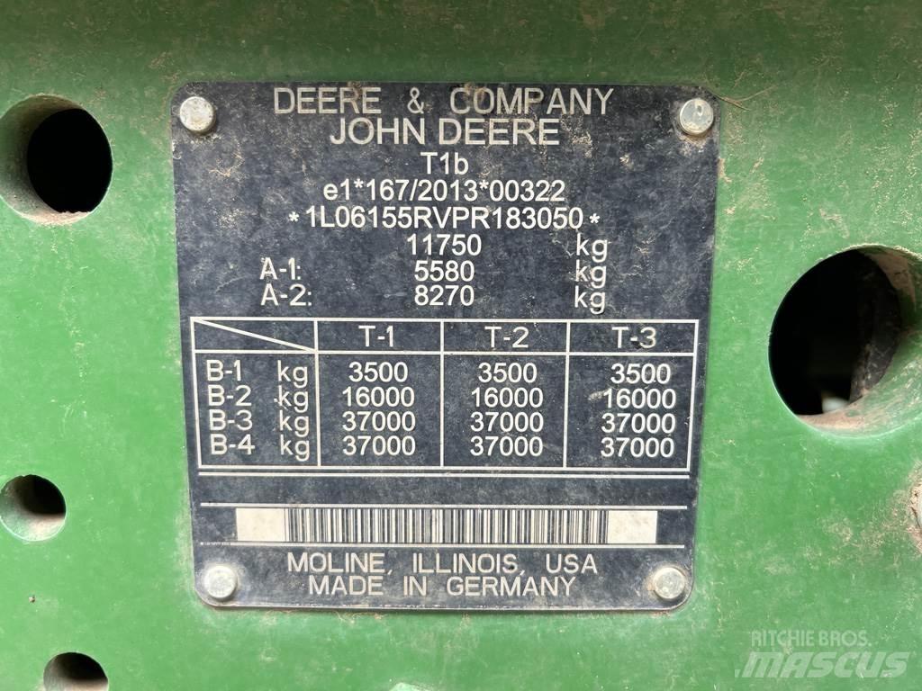 John Deere 6R155 Diger tarim makinalari