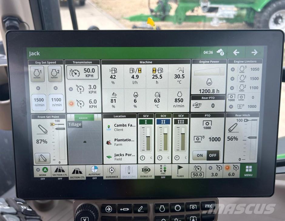 John Deere 6R185 Traktörler