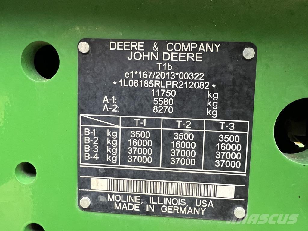 John Deere 6R185 Traktörler