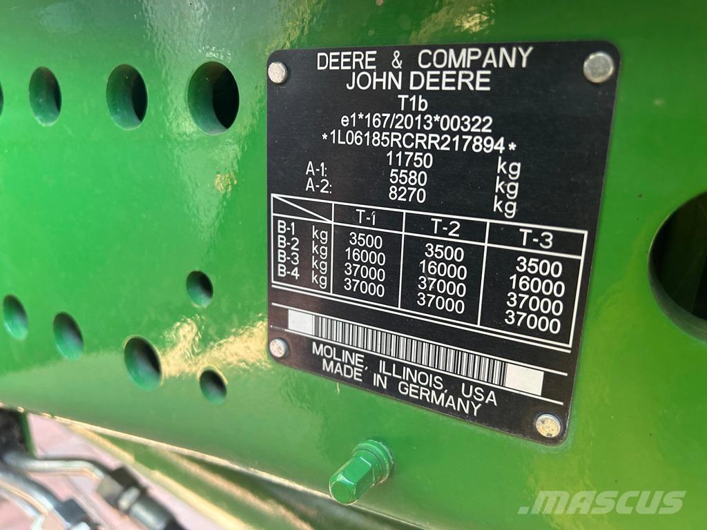 John Deere 6R185 Traktörler