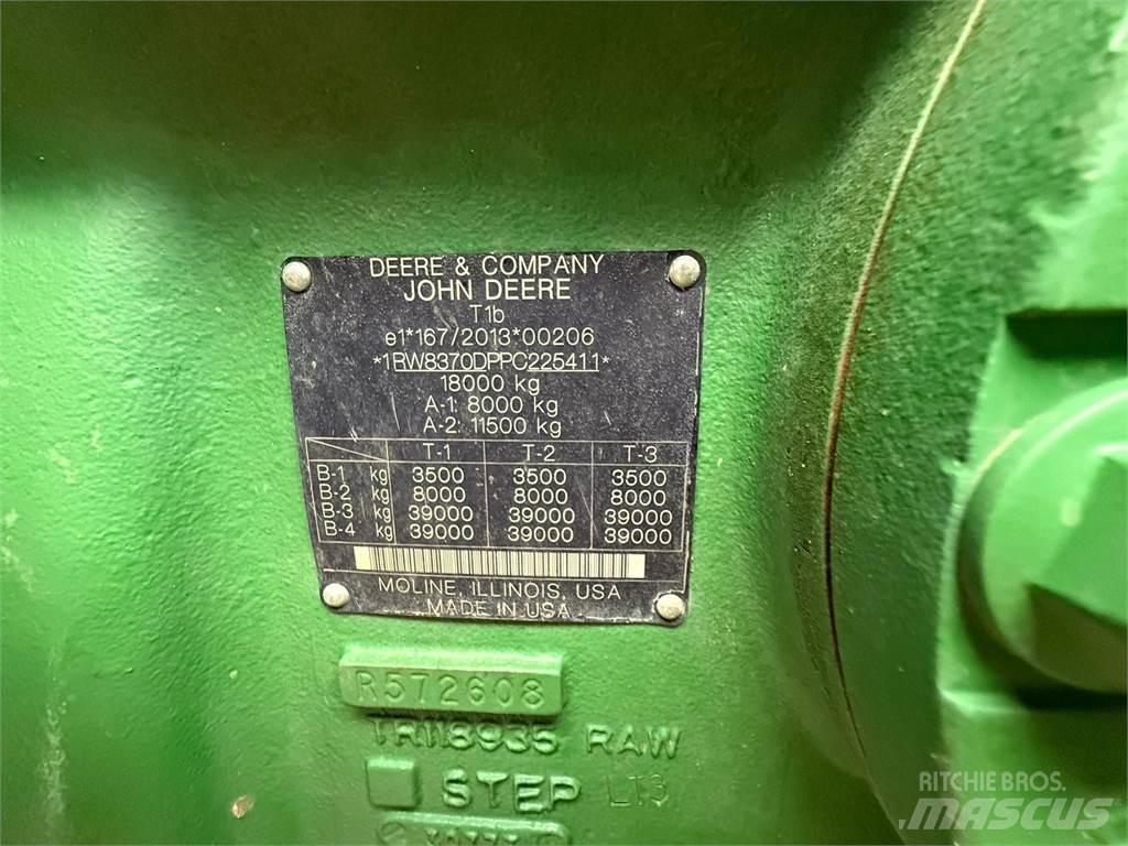 John Deere 8R370 Diger tarim makinalari