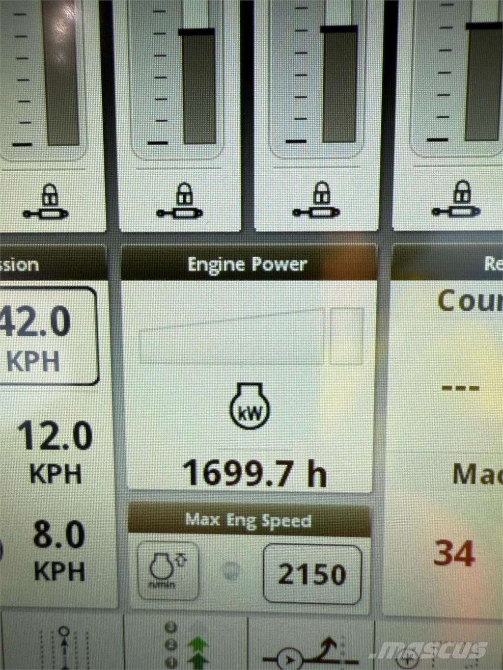 John Deere 8RX370 Traktörler