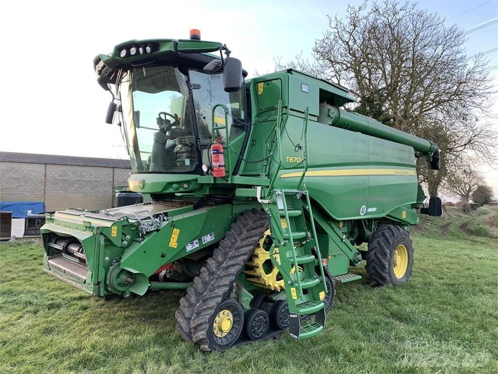 John Deere T670 Biçerdöverler