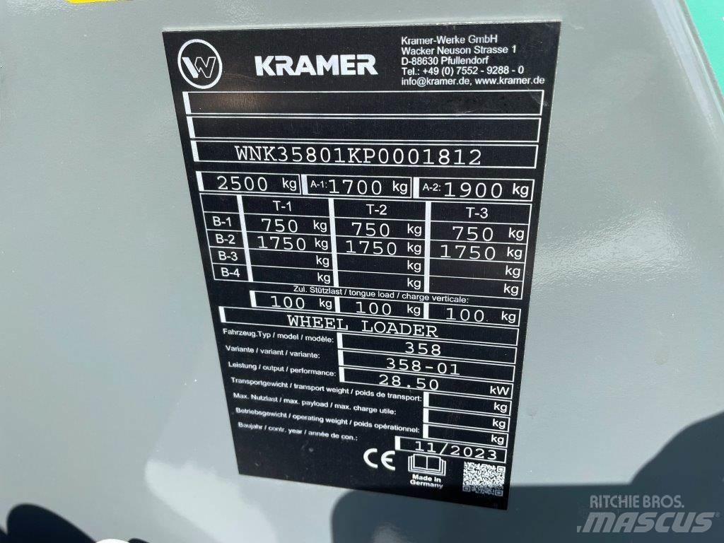 Kramer KL14.5 Tarimsal teleskopik yükleyiciler