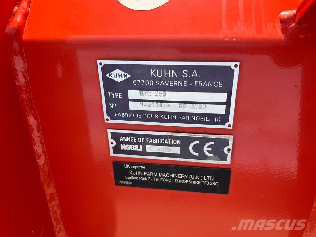 Kuhn BPR280 RH Hasat makineleri