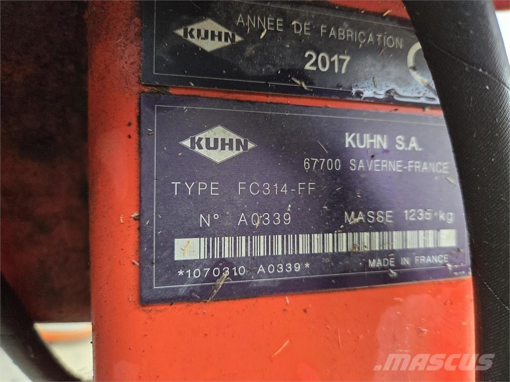 Kuhn FC314FF Hasat makineleri