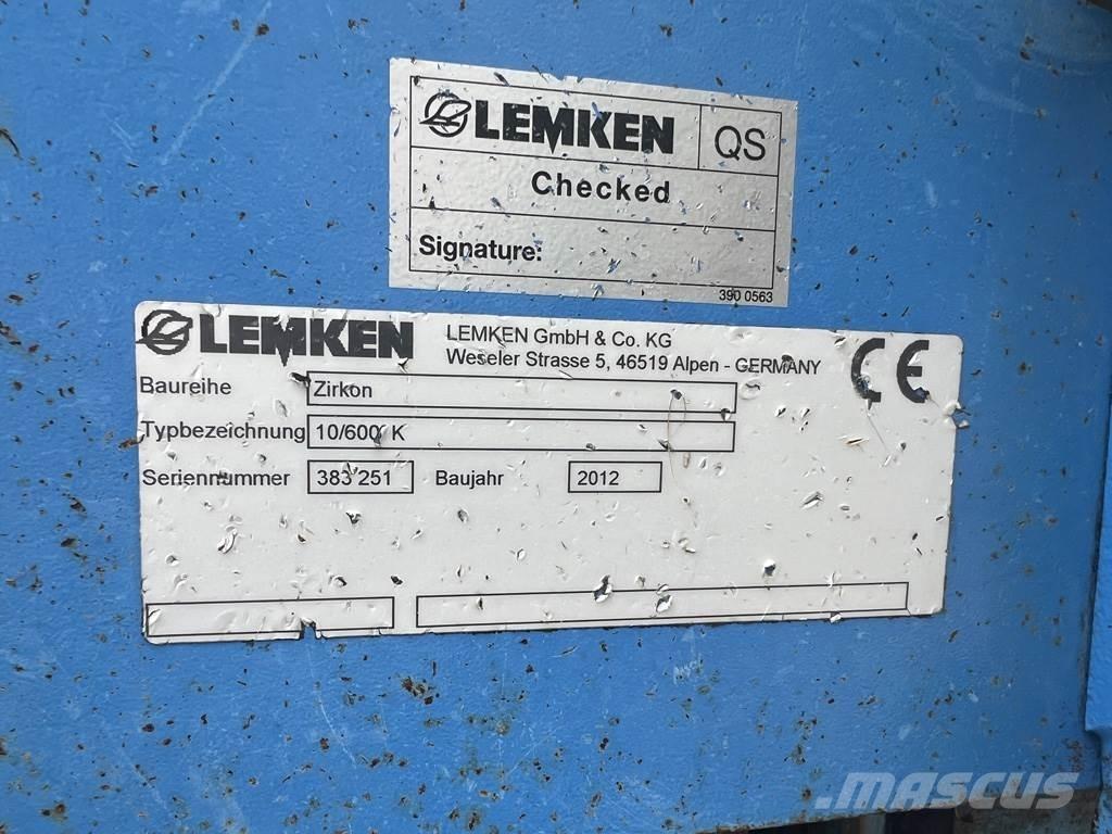 Lemken ZIRKON 10 Üniversal ekim makinasi