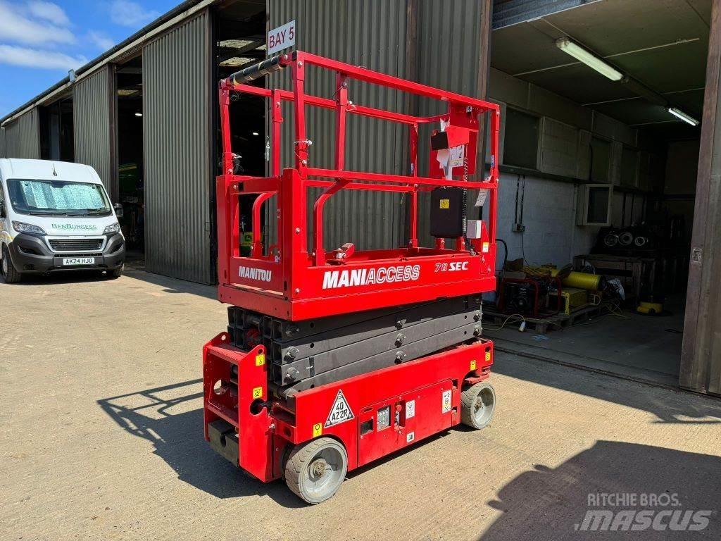 Manitou 78 SEC Makasli platformlar