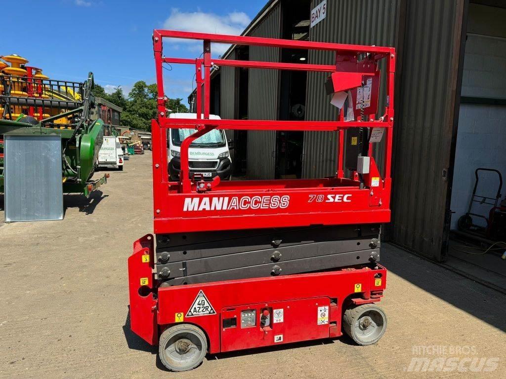 Manitou 78 SEC Makasli platformlar