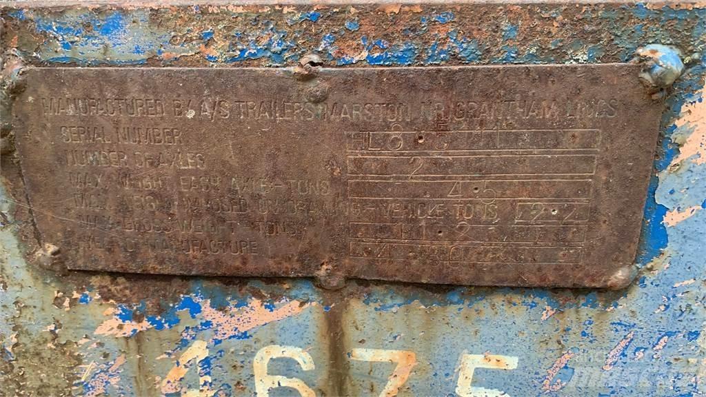 Marston 8 TONNE Genel amaçli römorklar