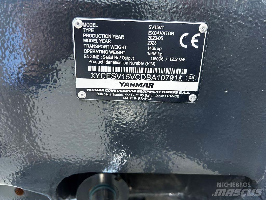 Yanmar SV15VT Midi ekskavatörler 7 - 12 t
