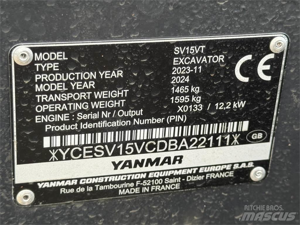 Yanmar SV15VT Midi ekskavatörler 7 - 12 t