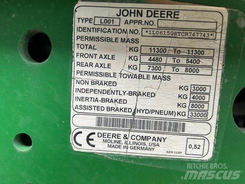 John Deere 6150R Traktörler