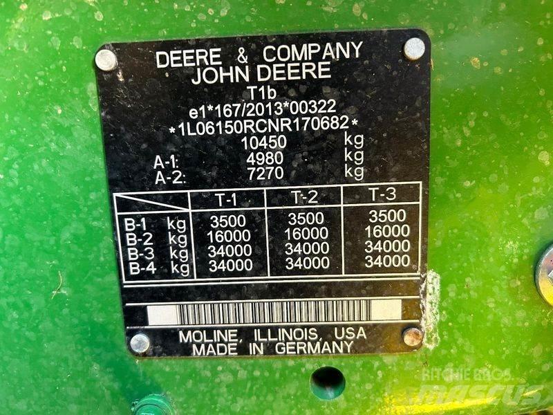 John Deere 6R150 Traktörler