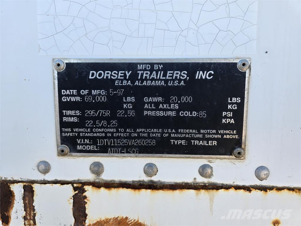 Dorsey 53' Kapali kasa treylerler