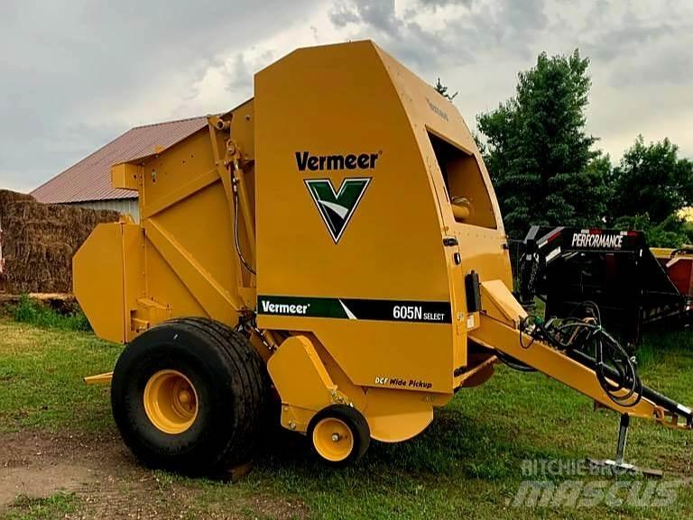 Vermeer 605N Rulo balya makinalari