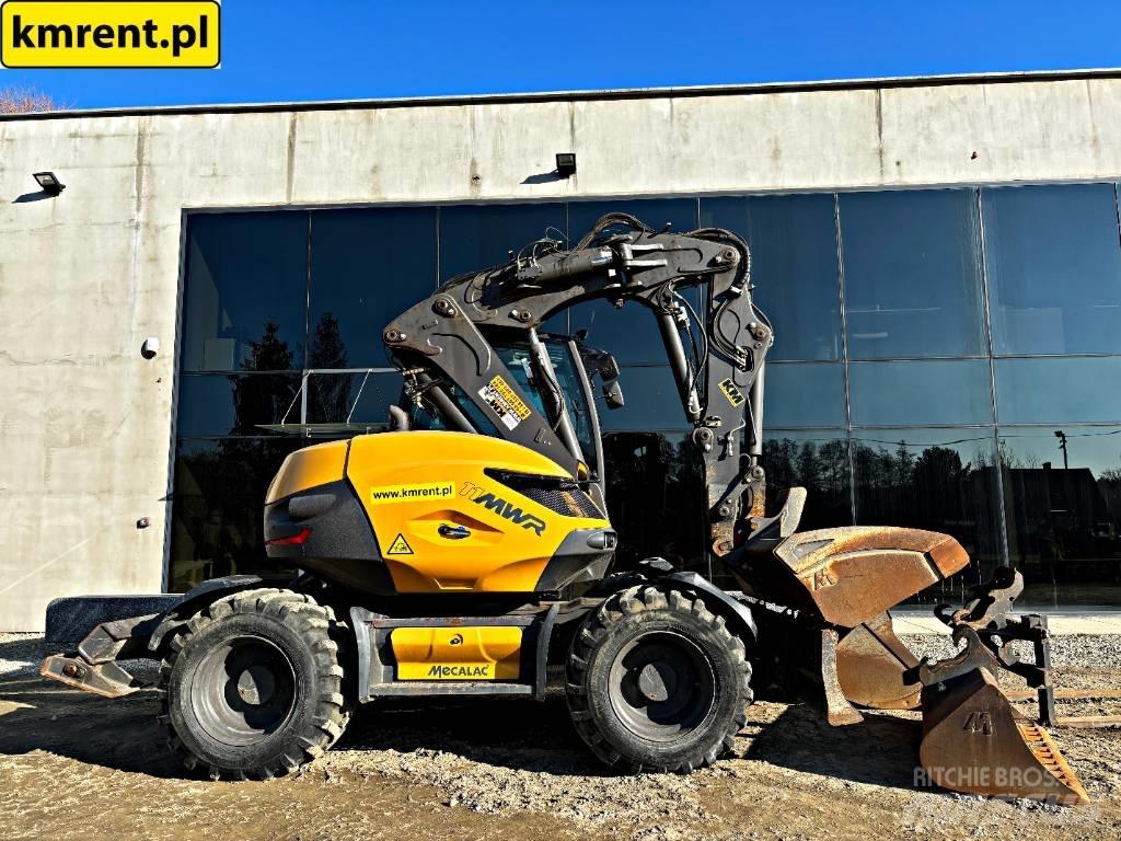 Mecalac 11 MWR Lastik tekerli ekskavatörler