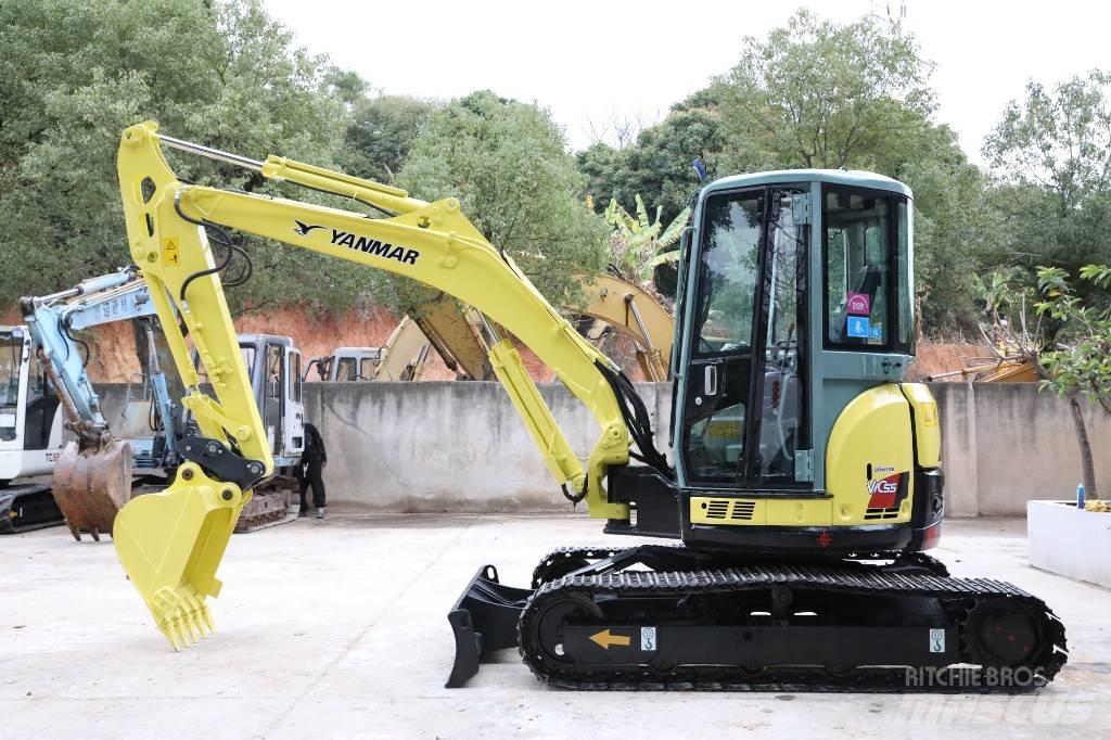 Yanmar Vio 55 Mini ekskavatörler, 7 tona dek
