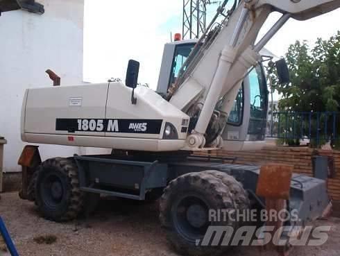 Terex 1805M Lastik tekerli ekskavatörler