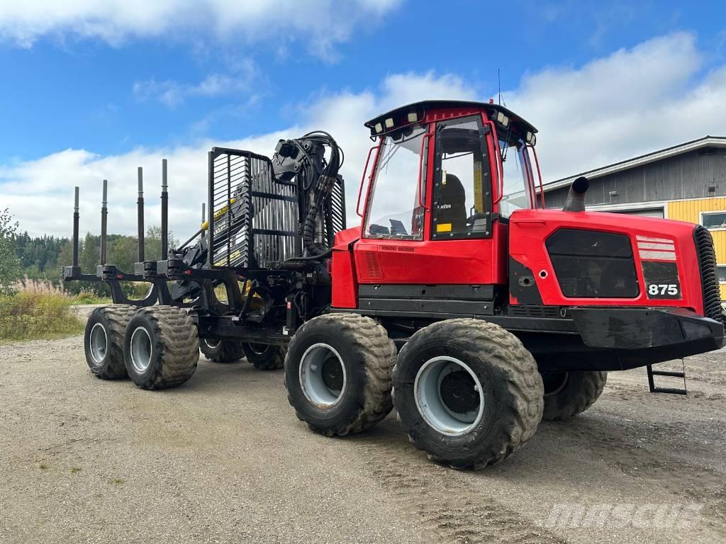 Komatsu 875 Tomruk yükleyici traktörler