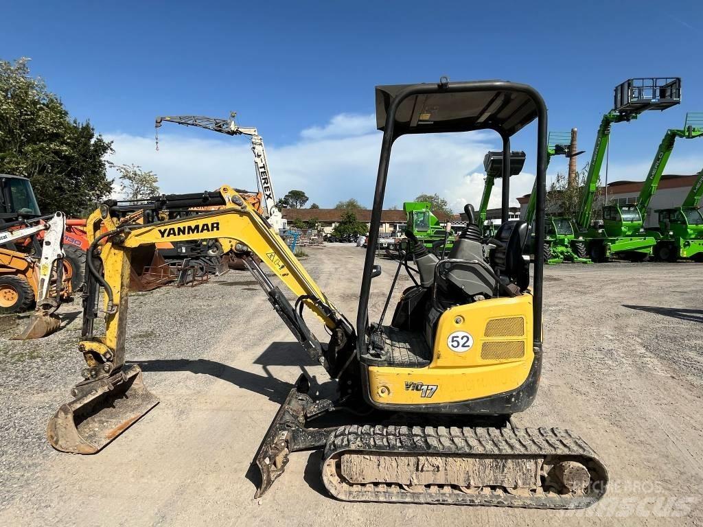Yanmar Vio 17 Mini ekskavatörler, 7 tona dek