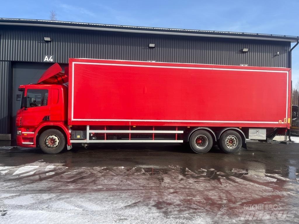 Scania P 340 Kapali kasa kamyonlar