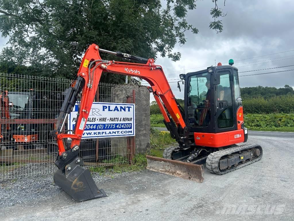 Kubota U 36-4 Mini ekskavatörler, 7 tona dek
