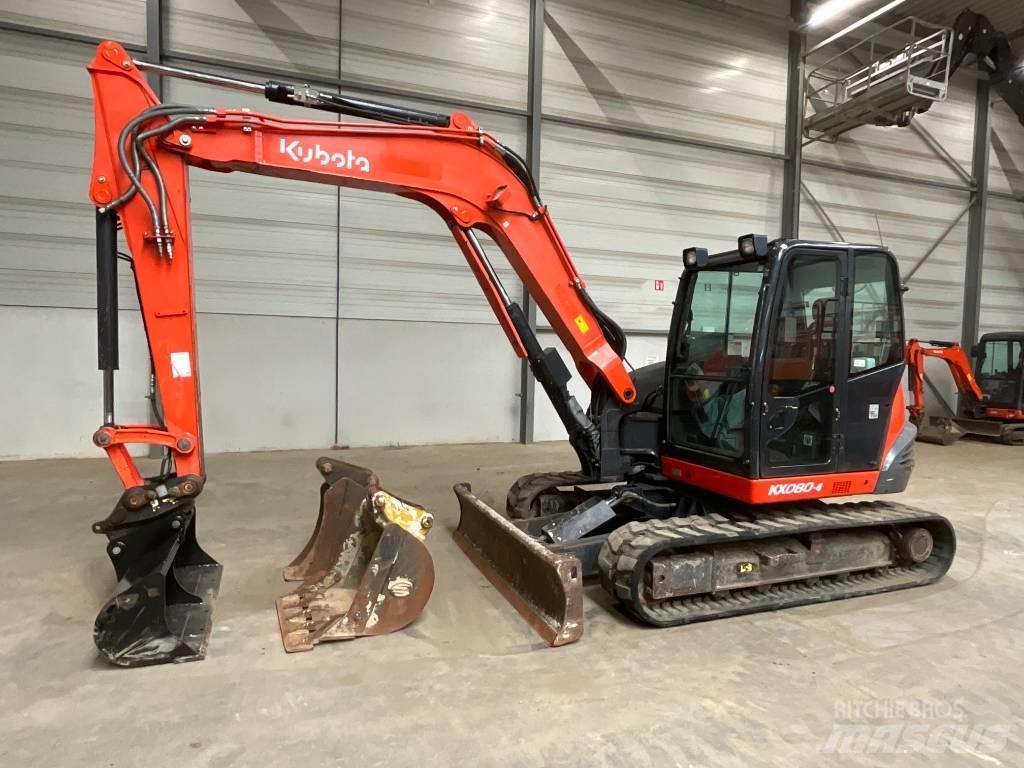 Kubota KX 080-4 Midi ekskavatörler 7 - 12 t