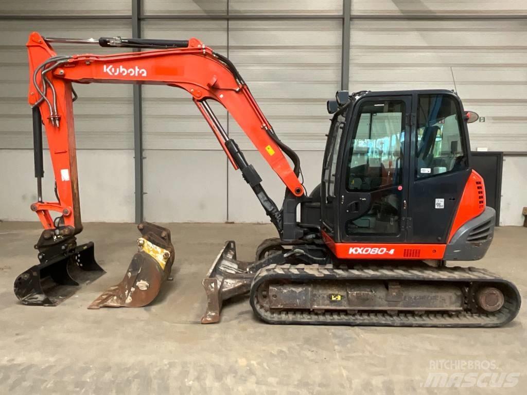 Kubota KX 080-4 Midi ekskavatörler 7 - 12 t