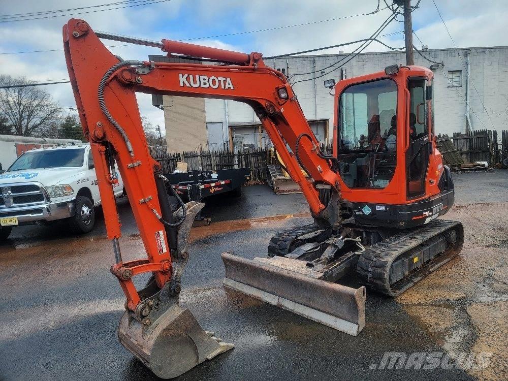 Kubota KX 121-3 Mini ekskavatörler, 7 tona dek