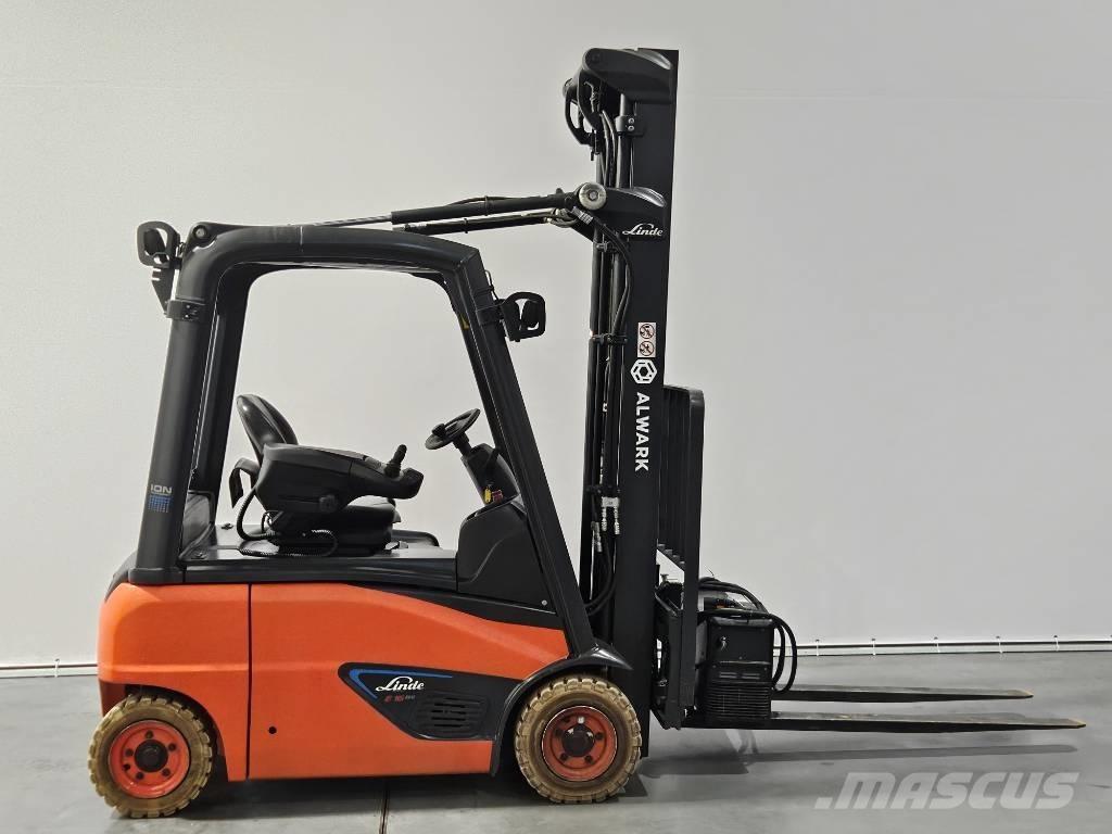 Linde E16P LI-ION Elektrikli forkliftler