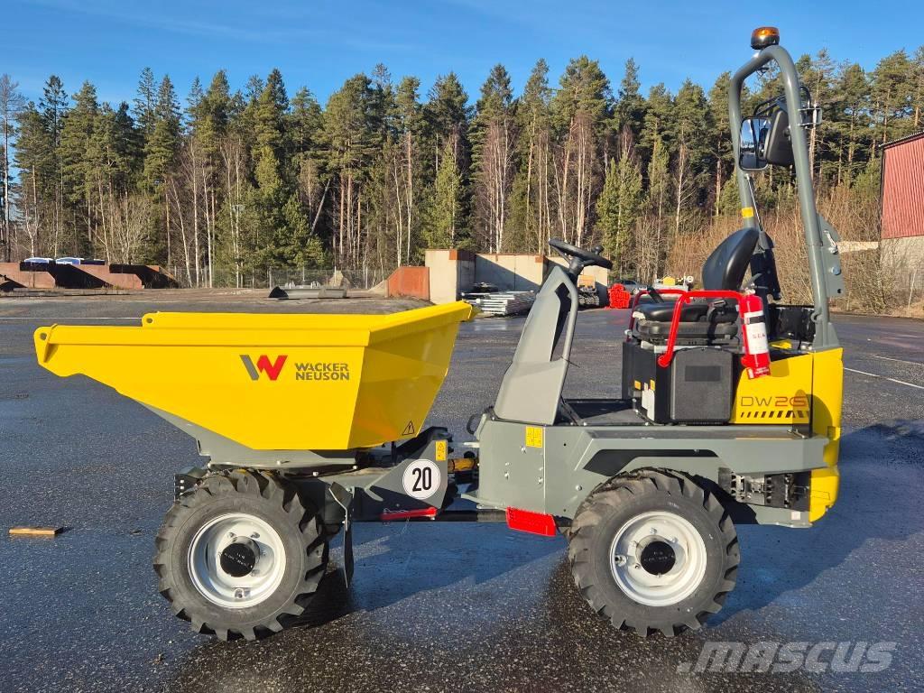 Wacker Neuson DW20 Belden kirma kaya kamyonu