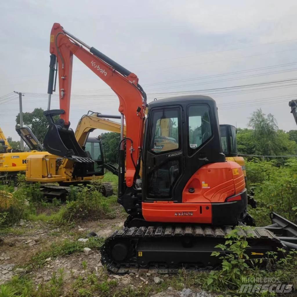 Kubota kx155 Mini ekskavatörler, 7 tona dek