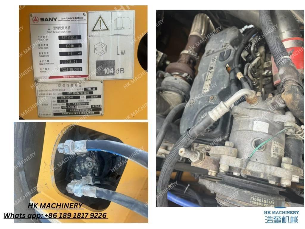 Sany STR130C Çift tamburlu silindirler