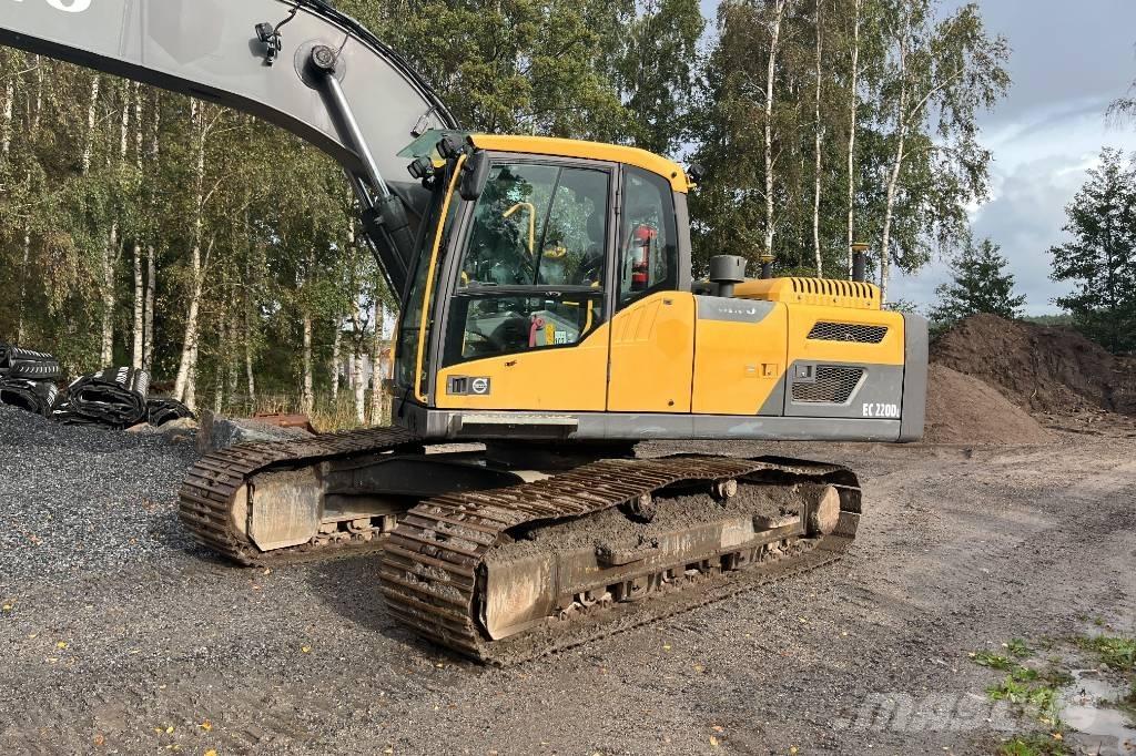 Volvo EC 220 DL Paletli ekskavatörler