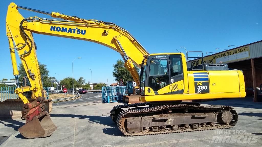 Komatsu PC360LC-10 Paletli ekskavatörler