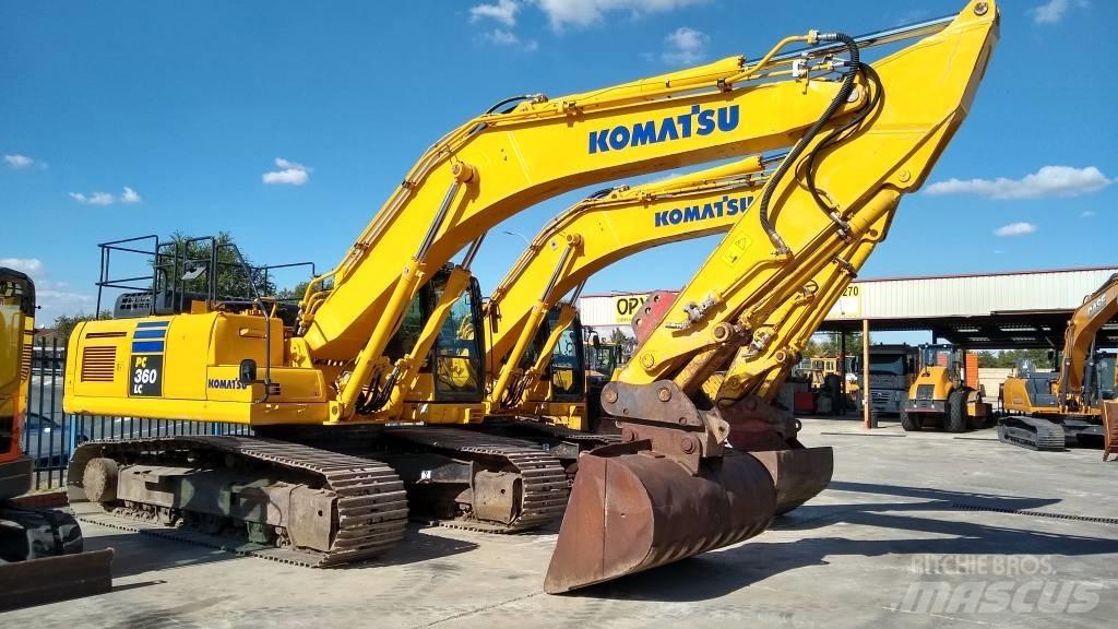 Komatsu PC360LC-10 Paletli ekskavatörler