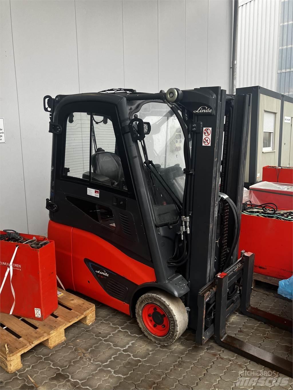 Linde E16C Elektrikli forkliftler