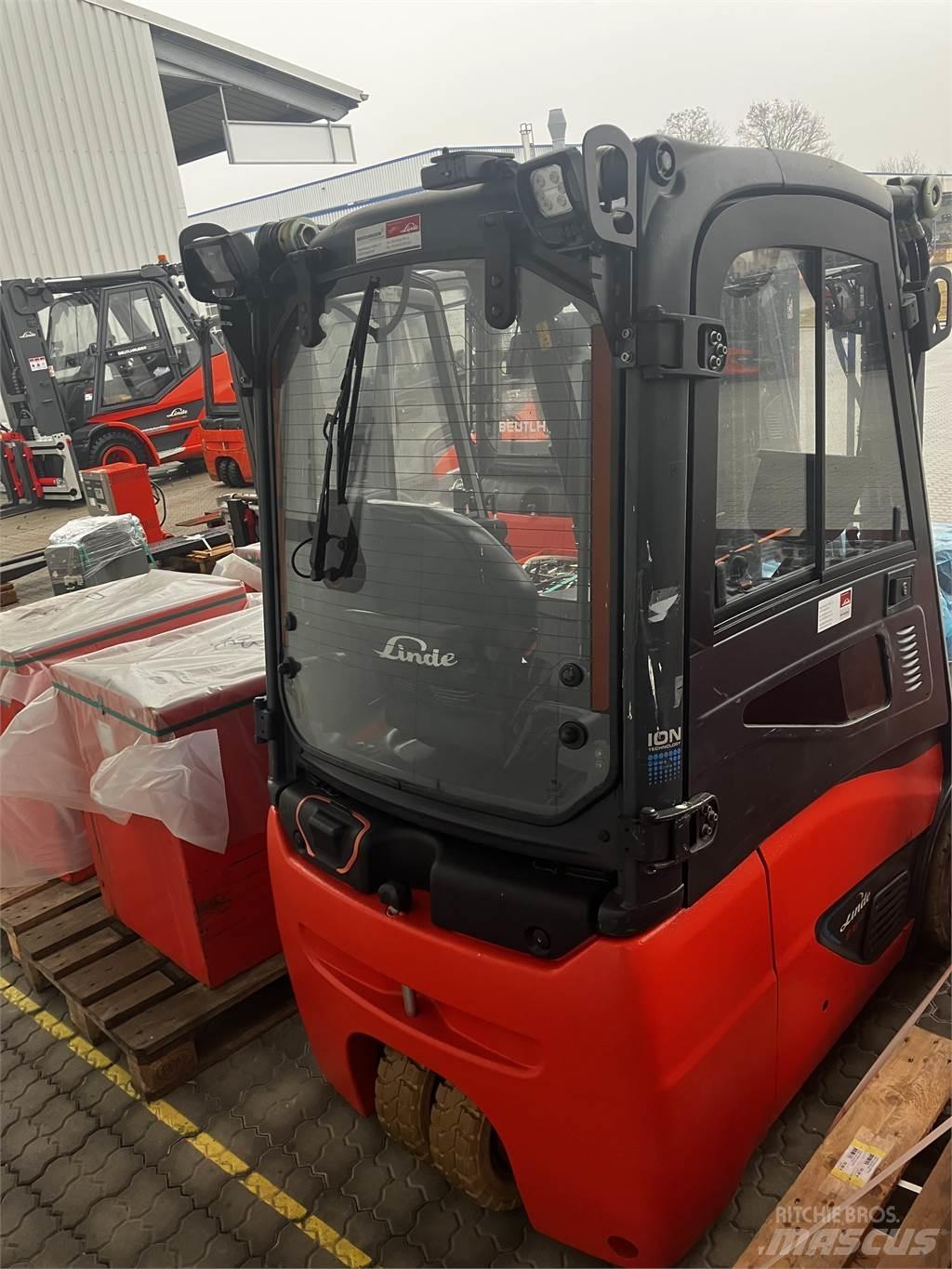 Linde E16C Elektrikli forkliftler