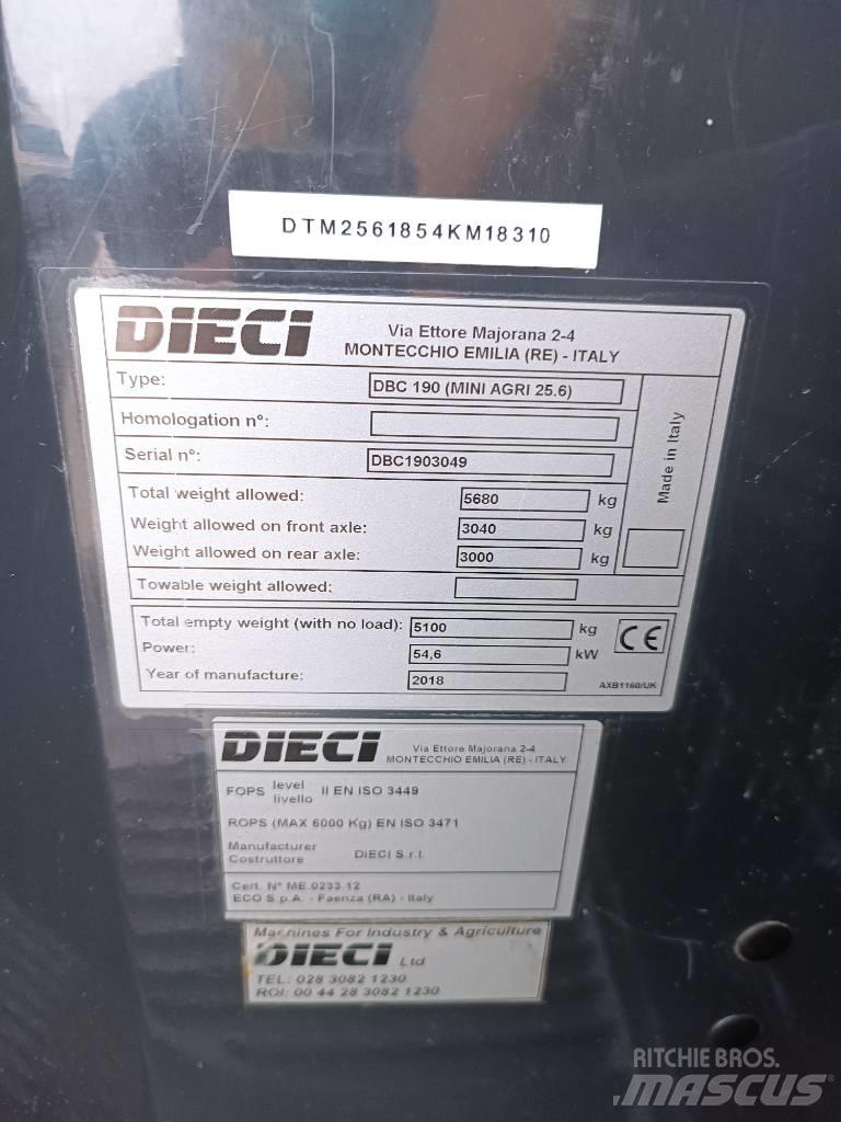 Dieci Mini Agri 25.6 Mini yükleyiciler