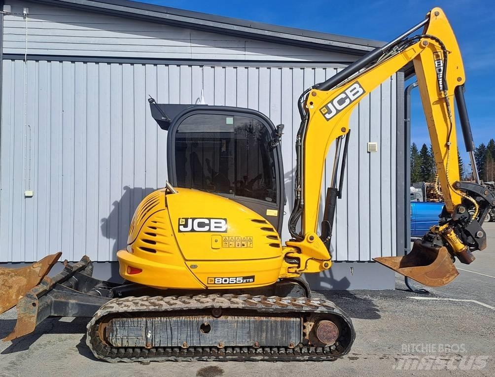 JCB 8055 Mini ekskavatörler, 7 tona dek
