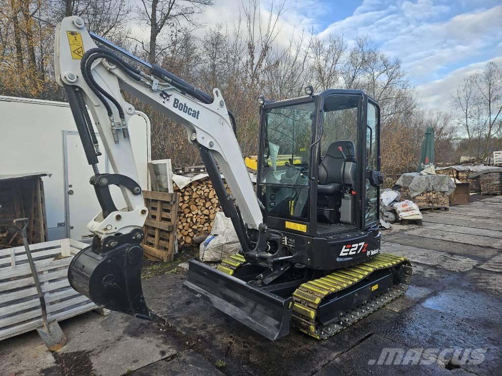 Bobcat E 27z Mini ekskavatörler, 7 tona dek
